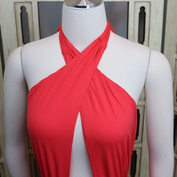 ENVYA Kaleen Front Cross Halter Neck One-Piece Size S New - Picture 5 of 13